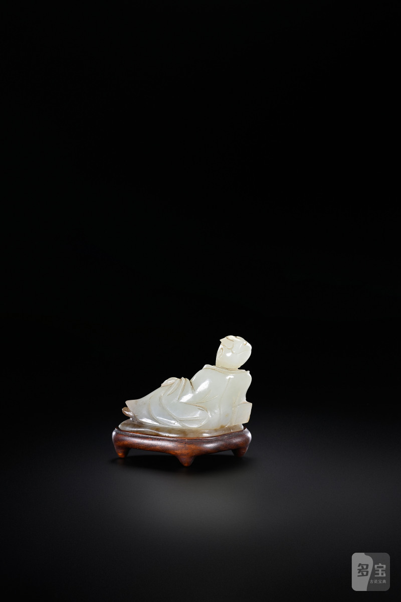 明 白玉高士摆件 - 图4